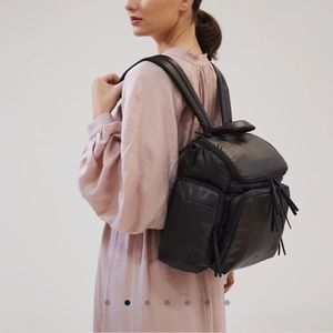 Caraa Baby Bag Nylon Medium in Black Diaper Bag